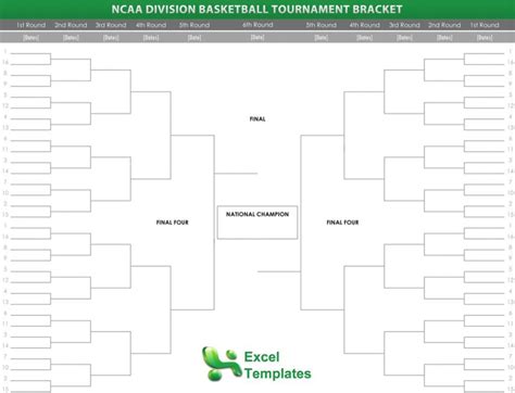 March Madness Excel Template